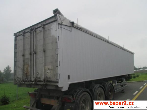 F.X. Meiller 53 m3, r.v. 2007, barva šedá, ABS,