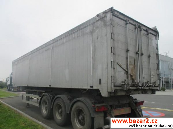 F.X. Meiller 53 m3, r.v. 2007, barva šedá, ABS,