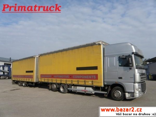 DAF XF 95.430 6x2 120 m3, r.v. 2003, najeto