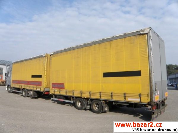 DAF XF 95.430 6x2 120 m3, r.v. 2003, najeto
