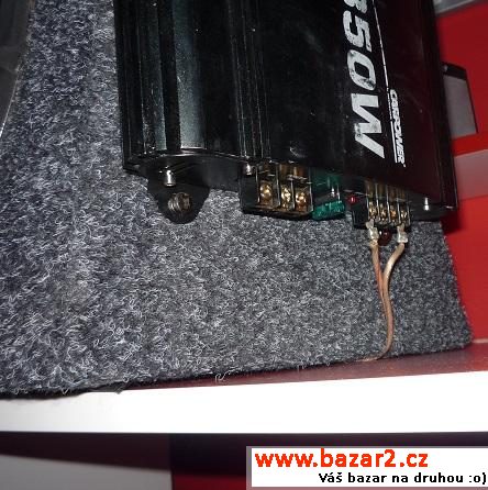 Subwoofer + zesilovač 