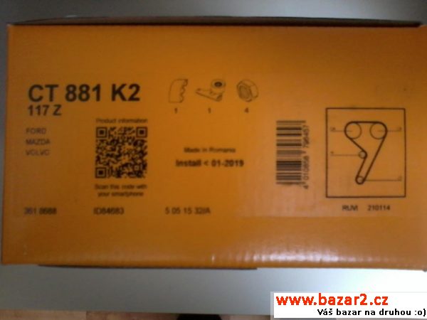 Kompletni rozvod ContiTech CT 881K2