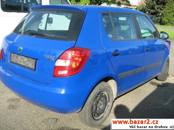 Škoda Fabia II.r.v.2007 5dv., Prodej veškerých ND