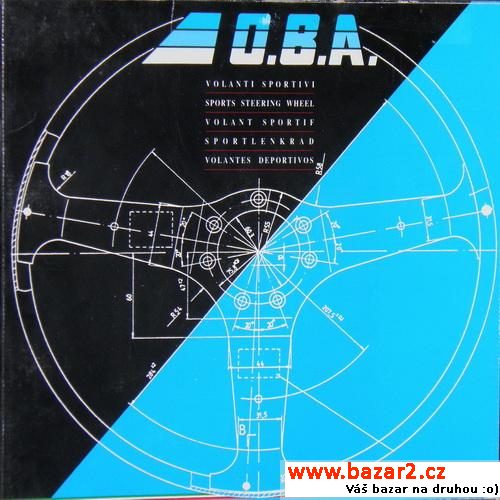 Sportovní volant O.B.A. - nový.