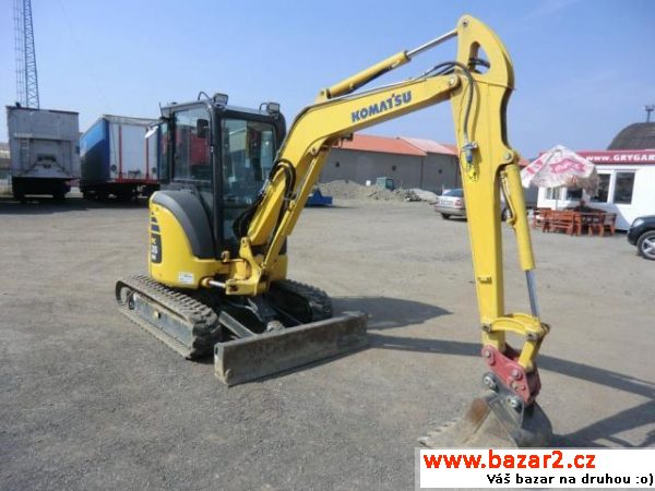 Komatsu PC 35 MR-3, r.v. 2012, barva žlutá, NOVÝ