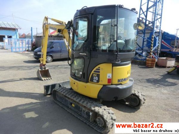 Komatsu PC 35 MR-3, r.v. 2012, barva žlutá, NOVÝ