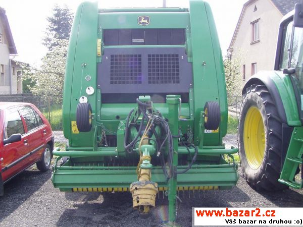LIS NA KULATÉ BALÍKY JOHN DEERE 854
