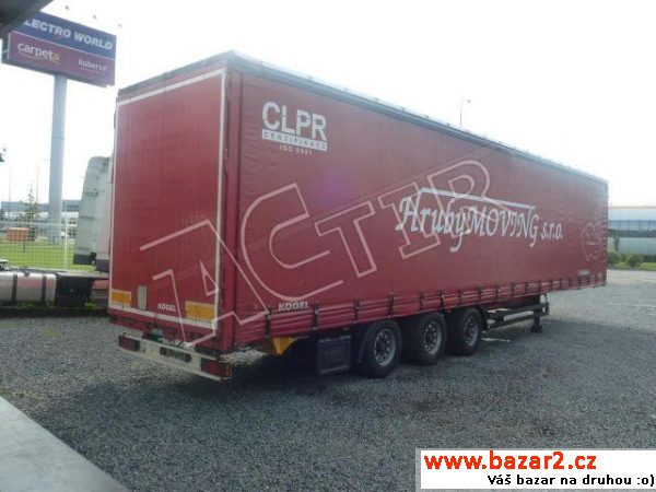 Kögel SNCO 24 P 90, r.v. 2005, barva červená, ABS,