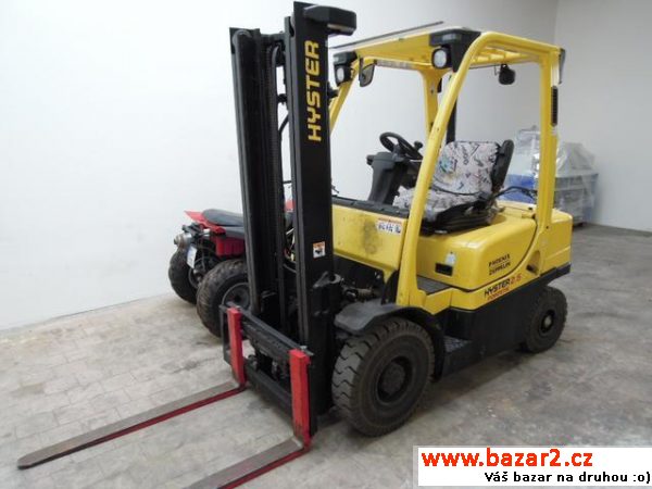 Hyster, rok výroby 2011, neuvedeno, žlutá První