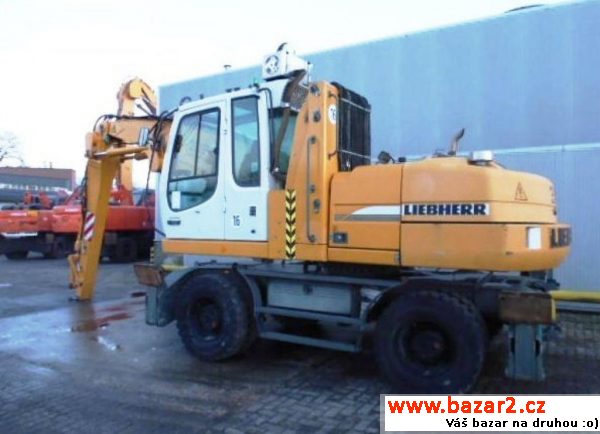 Liebherr A316 překládací bagr  86kW, r.v. 2003,