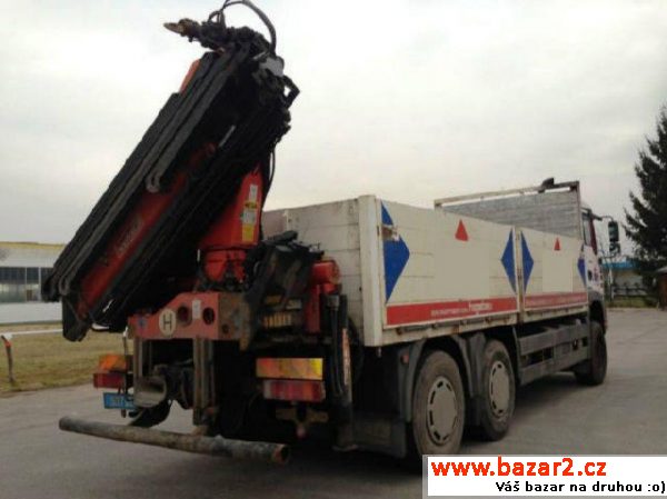 MAN 6x4 valník+PK 21000, valník