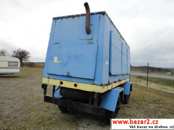 Elektrocentrala CKD 140 kw, r.v. 1989, barva