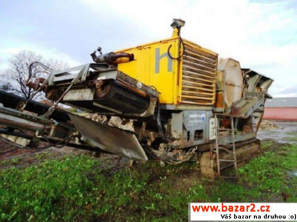Hartl Drtic 200t/h drtič  , r.v. 2007, barva žlutá