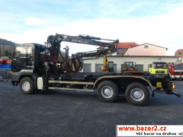 MAN 6x4 kovošrot+Jonsered