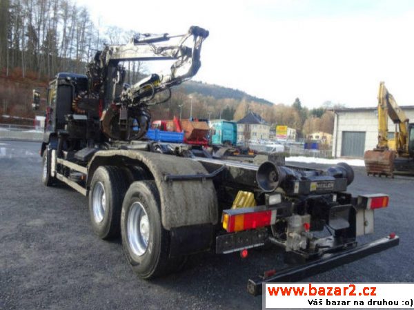 MAN 6x4 kovošrot+Jonsered