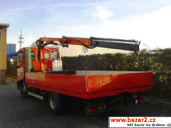 Iveco 4,5m valník+PK 6001, valník