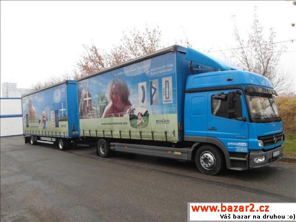 Mercedes-Benz souprava Atego 6.4, 205, r.v. 2006,
