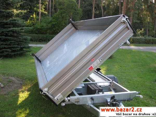 Humbaur 3 sklápěč 314x185 3.5t, r.v. 2014, najeto