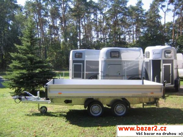 Humbaur 3 sklápěč 314x185 3.5t, r.v. 2014, najeto