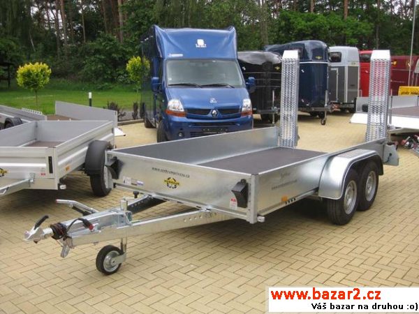 Humbaur přepravník strojů 3.5t, r.v. 2014, najeto