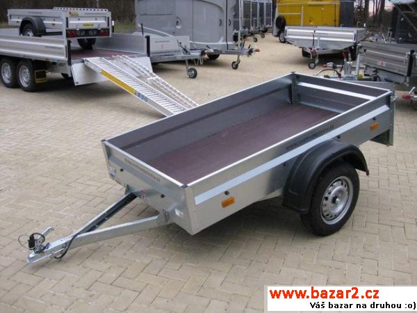 Humbaur německý 205x110 750kg, r.v. 2014, najeto 1
