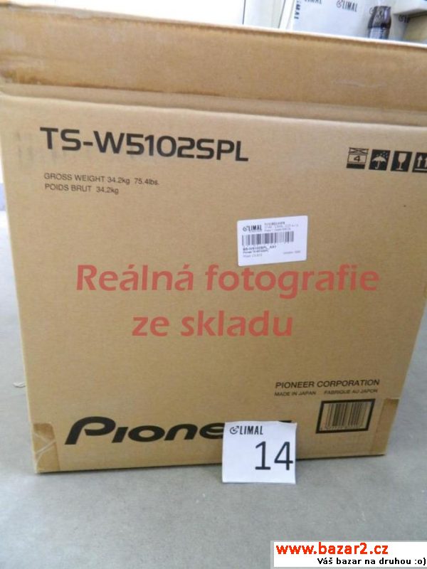 Autosubwoofer Pioneer TS-W5102SPL