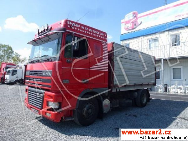 DAF XF 95.430 SKLÁPĚČ MANUÁL, 315, r.v. 2002,