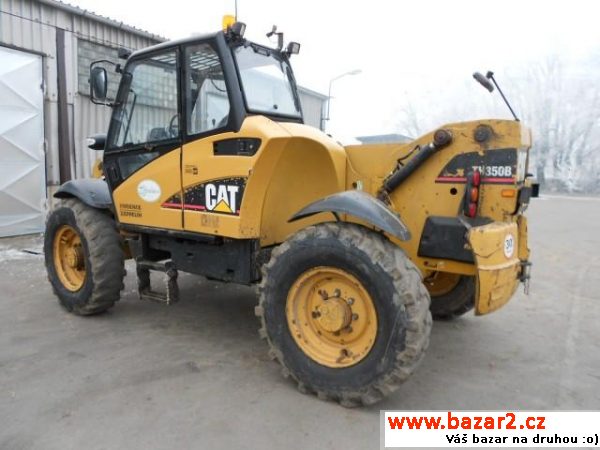 Caterpillar TH 350 B manipulátor, 75, r.v. 2005,