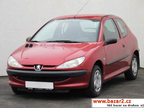 Peugeot 206, 1.1i Pickup, 85tis km.
