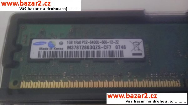 Paměti DDR2 1GB Samsung nové