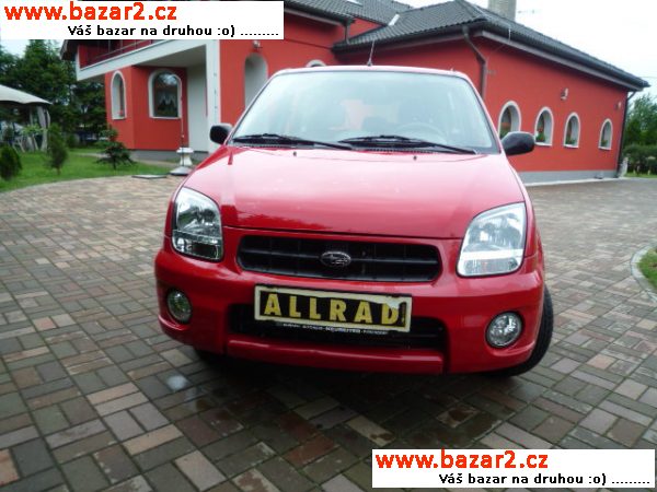 SUBARU JUSTY 4x4 GS 3,klima.malá čtyřkolka.
