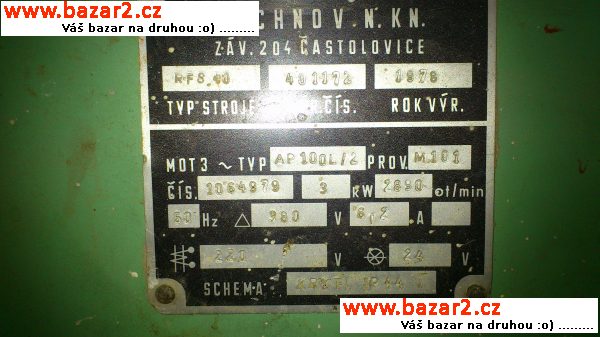 Srovnávací hoblovačka