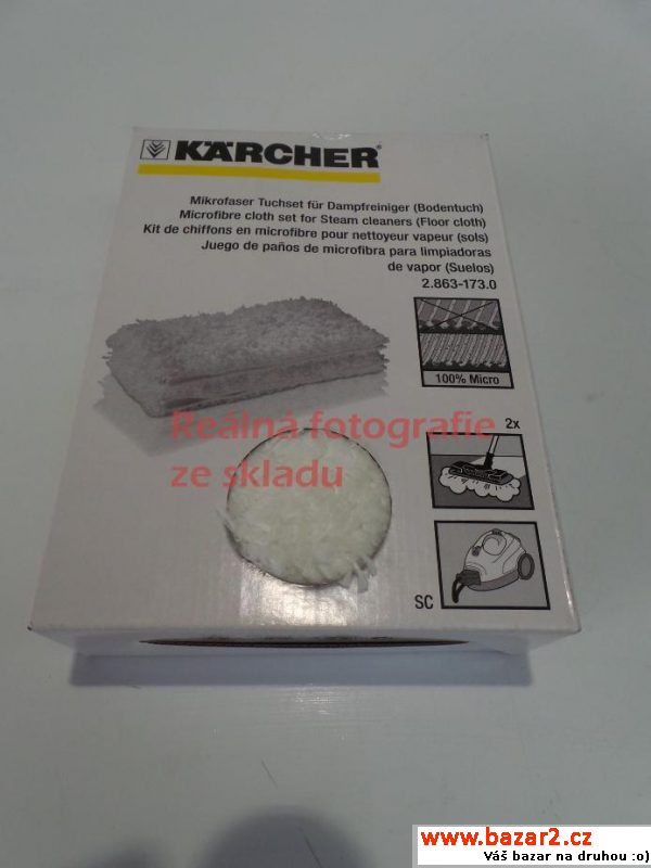 Kärcher Sada utěrek z mikrovláken 2 ks