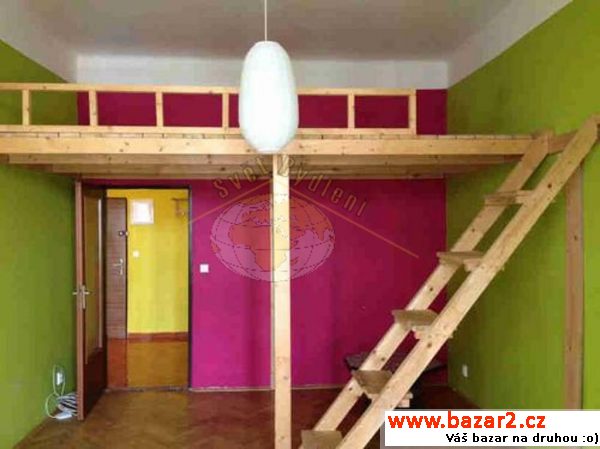 Byt 2+kk, 50 m2, částečně zařízený, Praha 7,