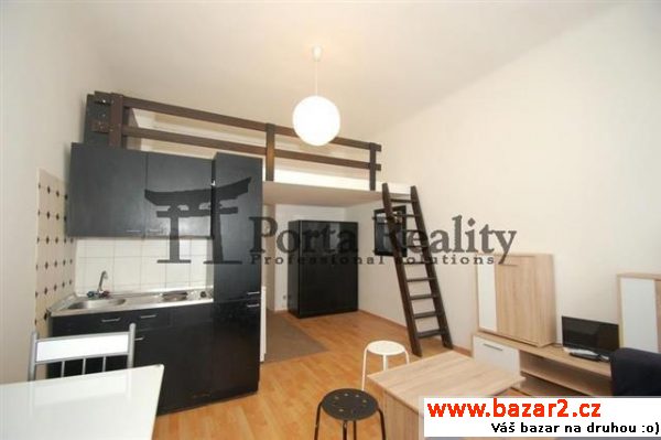 Pronájem zařízené garsoniéry o velikosti 25 m2 s