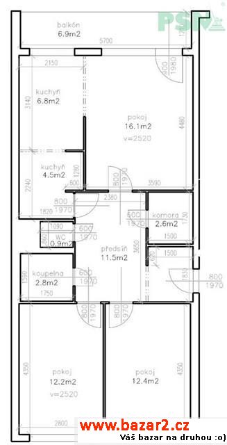 Prodej, byt 3+1, 70m2.V klidné lokalitě, nedaleko