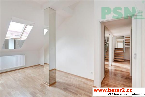Zařízený půdní byt 4+kk/galerie, 129,3 m2, ul.