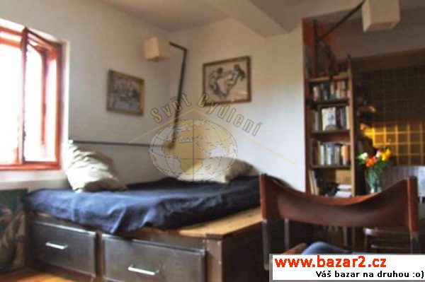 Byt 1+kk, 43 m2, kompletně vybavený, Praha 3,