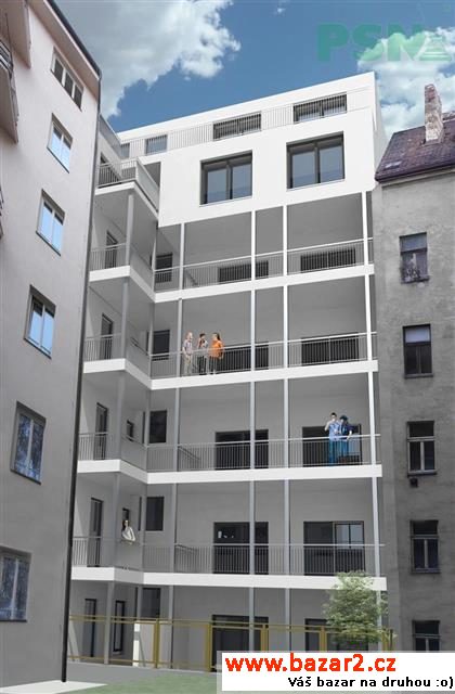 Prodej bytu 2+kk s terasou na Žižkově náměstí.Nový