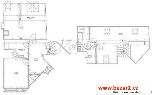 Mezonet 3+kk, 113 m2, OV, Smíchov