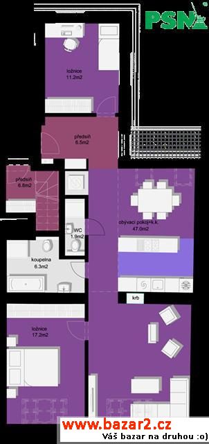 Prodej bytu 3+1 (90,1m2) v žádané lokalitě P6, ul.