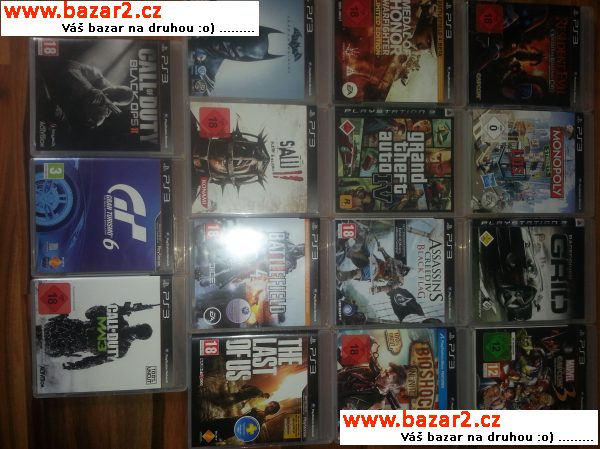 Playstation 3, slim 500GB, 17 her na PS3
