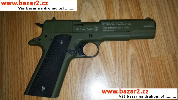 Plynová pistole Colt 1911 na zakázku