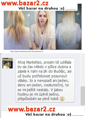 Prodlužování vlasů - Mobilní po celé ČR na zavolání k Vám domů !
