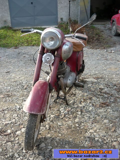 Motocykl JAWA ČZ-175 + JAWA 50/555