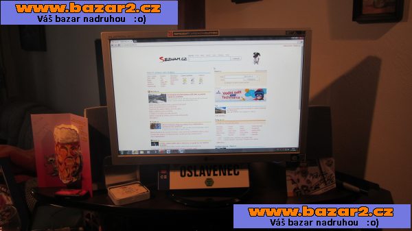 PC + monitor LG 19 palcu