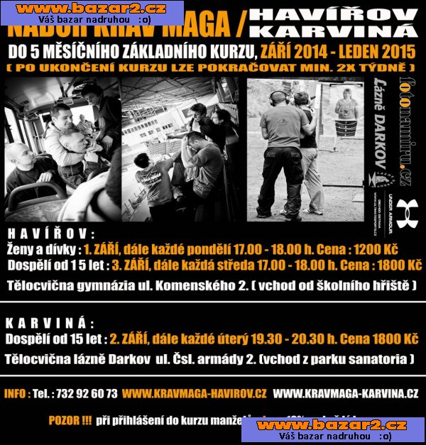 Krav Maga Havířov a Karviná - NÁBOR 2015