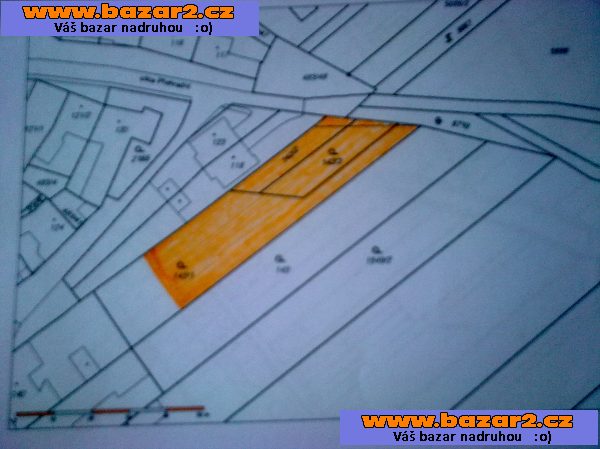 Prodej stavebni parcely