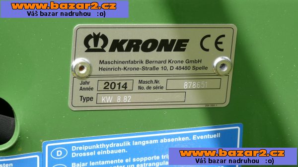 KRONE KW 8,82/8