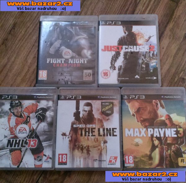 Prodám hry na PS3